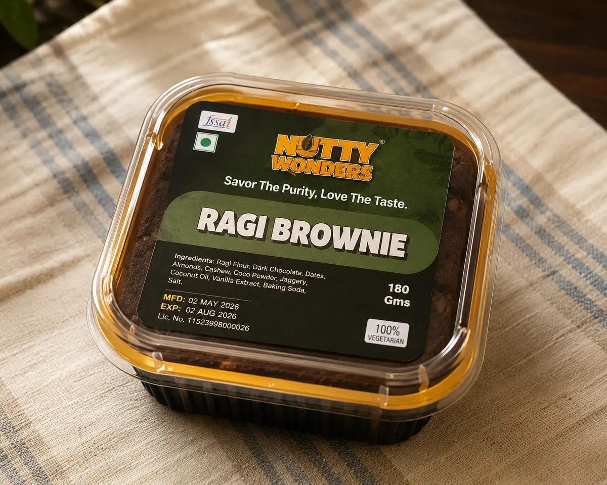 Ragi brownie
